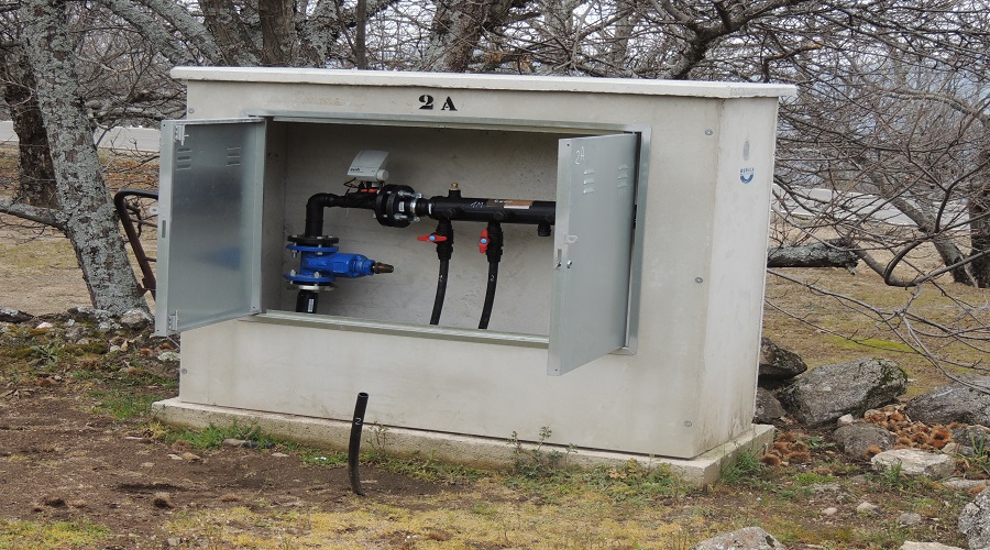 Caseta hidrantes Riego