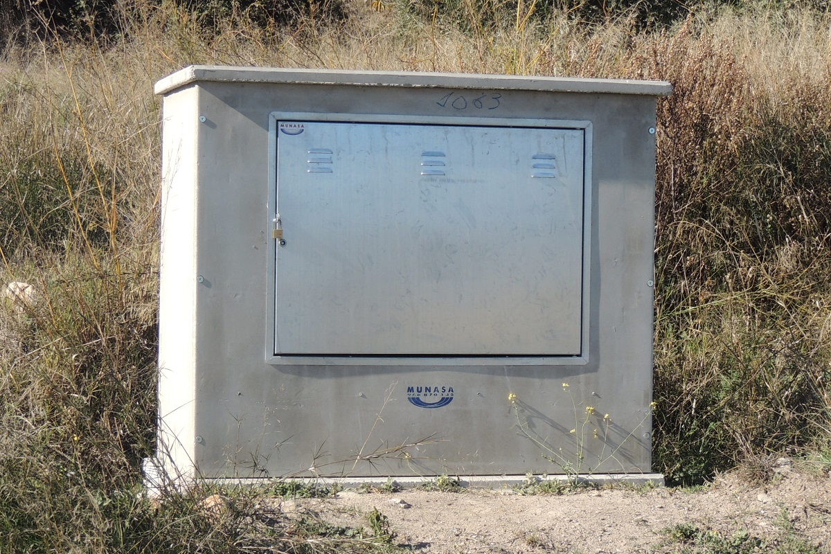 Caseta hormigón 650 desmontable colector