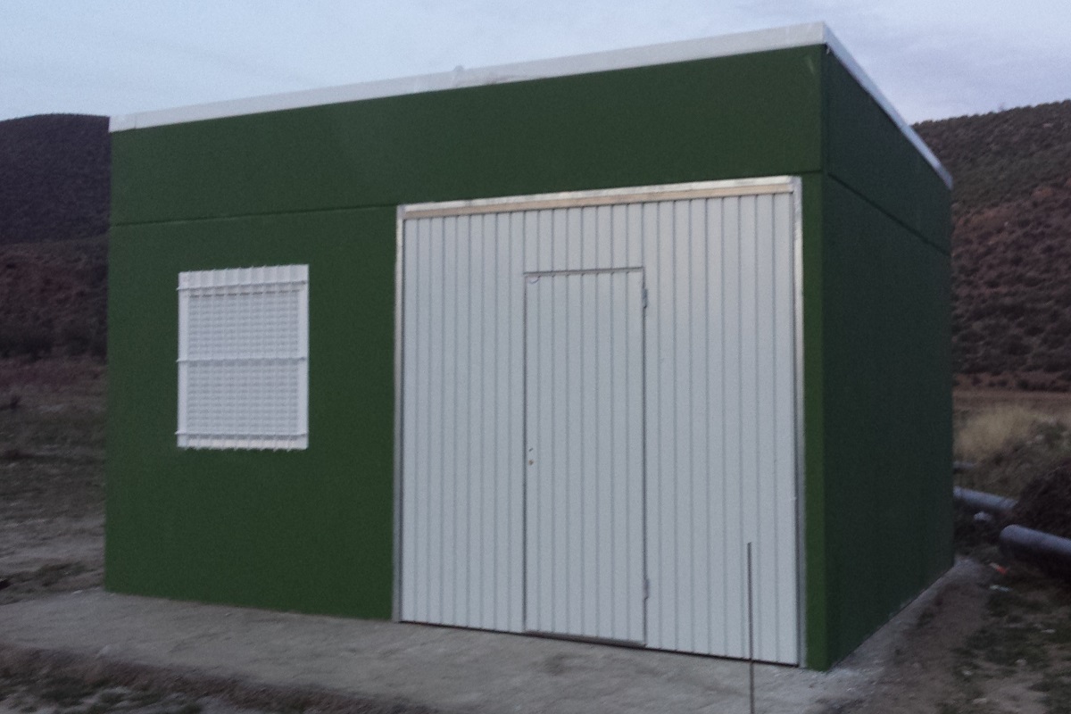 Caseta hormigón 650 desmontable colector